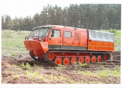 High-Mobility Amphibious Crawler Vehicle for Heavy Loads up to 6 Tons TTM-5906CO