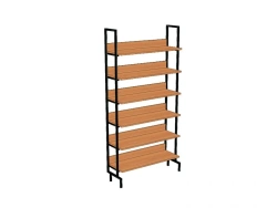 Metal Shelving Unit with Welded Frame, Art. No. 013/2023