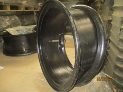 Steel Diskless Wheel for Buses 20-8.5 Model 379.3101012