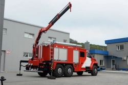 Firefighting and Rescue Vehicle APS-3, Type 5881S, Modification 5881S6, Ural-4320 Chassis