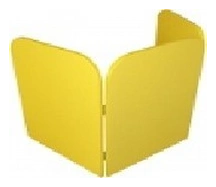 Tri-Section Room Divider Art. S.06.26