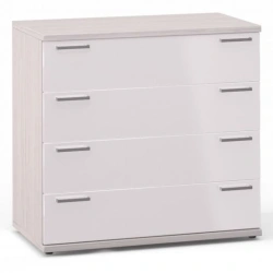 Rimini Ice Modular Furniture Commode with 4 Drawers K93-01.CG/23P