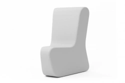 Soft seating armchair for public spaces L29-1D3H