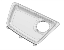 Right Dashboard Insert Panel 3221-5325446