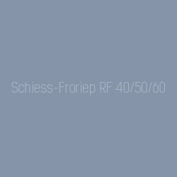 Precision Gear Hobbing Machine Modernization - Schiess-Froriep RF 40/50/60