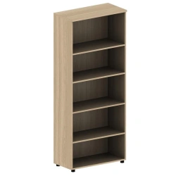 Wooden Office Shelf - Customizable Dimensions