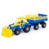 Master Toy Tractor with Trailer No.2 and Bucket, Art. 35288