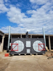 Horizontal Two-Retort Carbonization Furnace PUDG-30