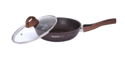 240mm Cast Aluminum Frying Pan with Non-Stick Coating - Kukmara
