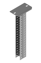 Double Perforated Suspension Rail SKDER-000 for Cable Management