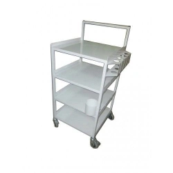 Ultrasound Machine Trolley with 4 Probe Holders