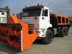 Snow Blower Screw Rotor Model SSR 6843C1 on KamAZ 43118-50 Chassis
