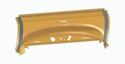 Rear Door Drive Panel for LiAZ 529267 - Component 529267-5702421-72