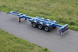 Container Carrier Semi-Trailer, 3-Axle, CSA-453 Model