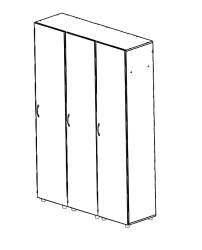 Modular Storage Unit for Clothing - Module SMD.18