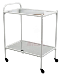 Mobile Procedure Table with Two Glass Shelves SPp-01-MSK (501-01M)
