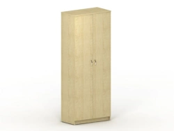 Storage Cabinet with Pull-Out Display Shelves