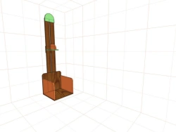 Height Measurement Stand "Hospital" FN.MDU.01.33.00.00.00