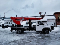 T-24 Aerial Work Platform on GAZ-C41R13 and GAZ-C41R33 Chassis