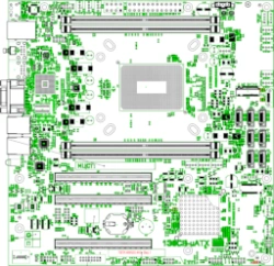 Elbrus-8SV Based Panel for Entry-Level Servers - 1Э8СВ-uATX TVGI.469555.445