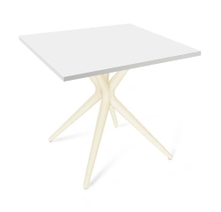 Modern Dining Table with Reinforced Plastic Base - Sheffilton SHT-TU30/TT80/80