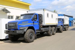 CNG Gas Engine Heavy-Duty Trucks Model 5777CF on Ural Chassis 4320-16, 4320-18