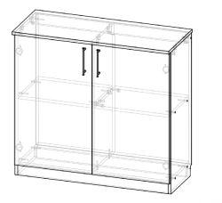 Sliding Door Cabinet TR 1 ZC
