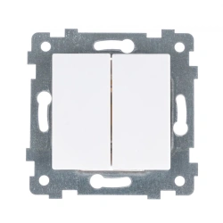 Axiom Dual Switch Mechanism for Concealed Installation C510-449, White