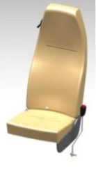 Passenger Seat with Illusion Upholstery 32212.6810111-11*0006