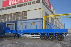 Metal Expandable Platform Semi-Trailer for Versatile Cargo Transport POLITRANS 94171-060