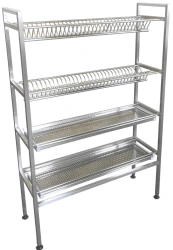 Dish Drying Rack with Water Collection Tray