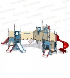 Children's Play Complex for Thematic Games and Physical Development - Romana 101-01.105.00