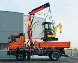 Cargo Platform with Crane Manipulator, Model 67067F