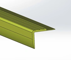 Floor Edge Trim Profiles Set for Buses Interior - PPR-N 102-5299-351