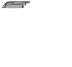 Ceiling Side Panel S.31Р-20.20.070 for Tram Car Interiors