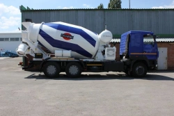 Concrete Mixer Truck ABS-12DO on MAZ-651628 Chassis Model 69367R