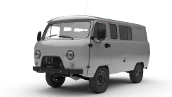 UAZ SGR 390995-122-04 Heavy-Duty Closed Cargo Van