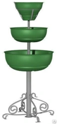 Metal Structure for Flowers "Buton-3" with Planters