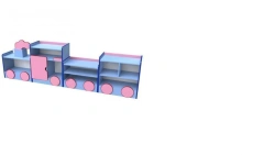 Children's Wall Train Playset - Customizable Design