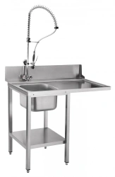 Pre-Washing Table SPMF-7-1 for Commercial Dishwashers