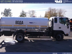 Food-Grade Water Tank Truck for Safe Transport of Drinking Water - KAMAZ 70CS25