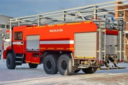 Fire Tanker Vehicle AC-8.0-?, Type 58811K65222, Modification 58816K on KAMAZ-65222-53, 65222-54