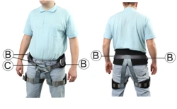 Sit Positioning Harness UPR-03(BG)