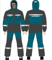 Men's Protective Suit (Jacket, Pants, Mosquito Net) for Biological Hazard Protection