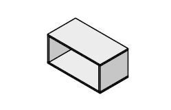 Office Wooden Shelf Module - Air Zone Furniture Set