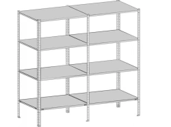 Heavy-Duty Metal Shelf for Storage and Organization