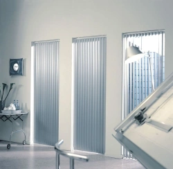 Vertical Aluminum Blinds for Medium and Large Windows - V-system alu