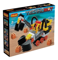 Educational Building Toy Set with Robot and Pilot - Bauer Technobot Series