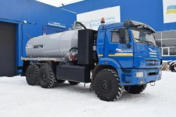 Mechanical Waste Tank Truck UZST03 Model 5676-26 on KAMAZ 43118-37