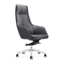 High Back Duo Chair with Chrome Base